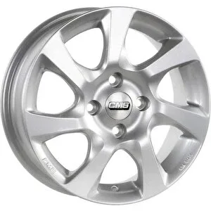 CMS CMS-1059-05 6.0x15 " -4x108 ET45 63.4 Silver Jant 4 Adet