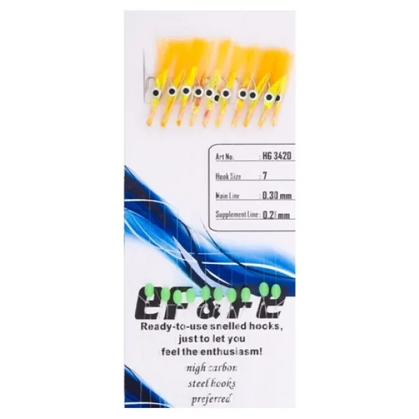 Effe Hg3420 10'Lu Sabiki Çapari No:9 Renk:3420
