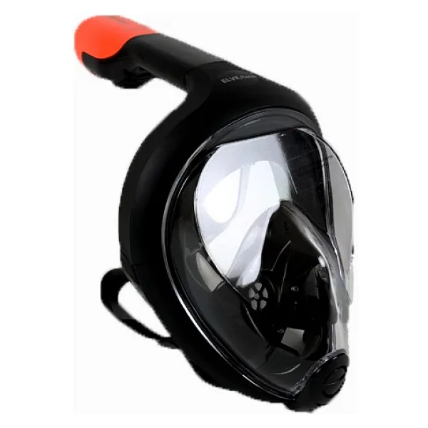 Elvemarine Elve Marine Full Face Tam Yüz Mask-Snorkel - Siyah - 3-Medium