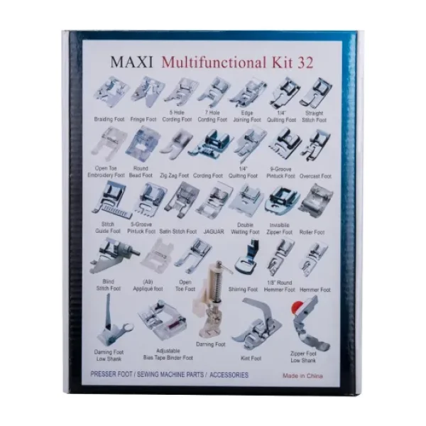 Ev Tipi Dikiş Makinesi 32 Parça Ev Tipi Dikiş Makinesi Ayak Seti