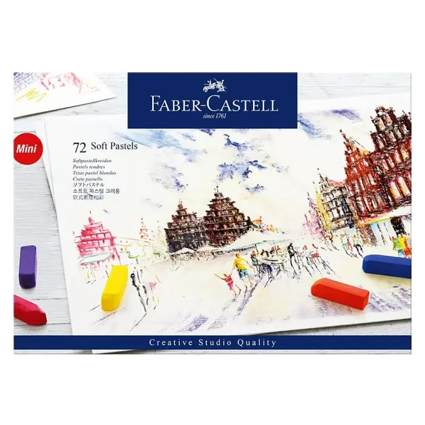 Faber-Castell Creative Studio Soft Mini 72'li Toz Pastel Boya