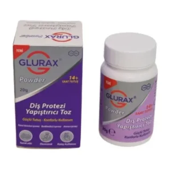 Glurax Powder, Diş Protezi Yapıştırıcı Toz