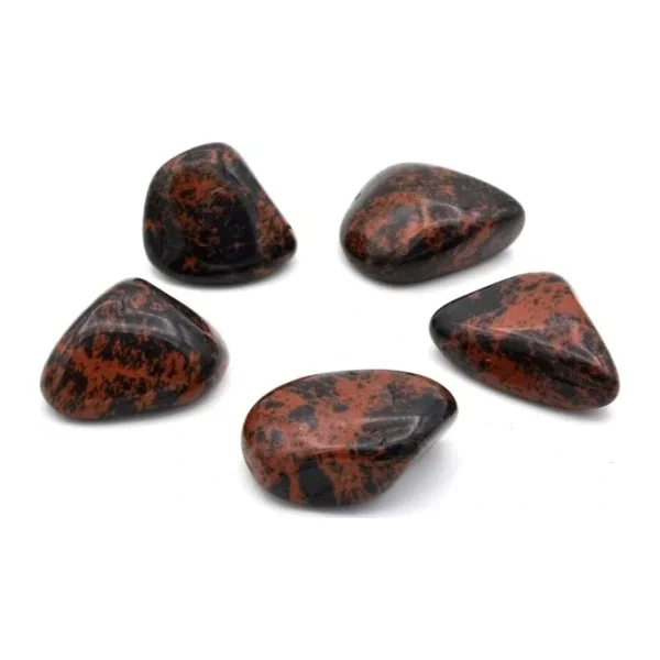Hakiki Tamburlu Doğal Mahogany Obsidyen Kaya Parçası 1.Kalite