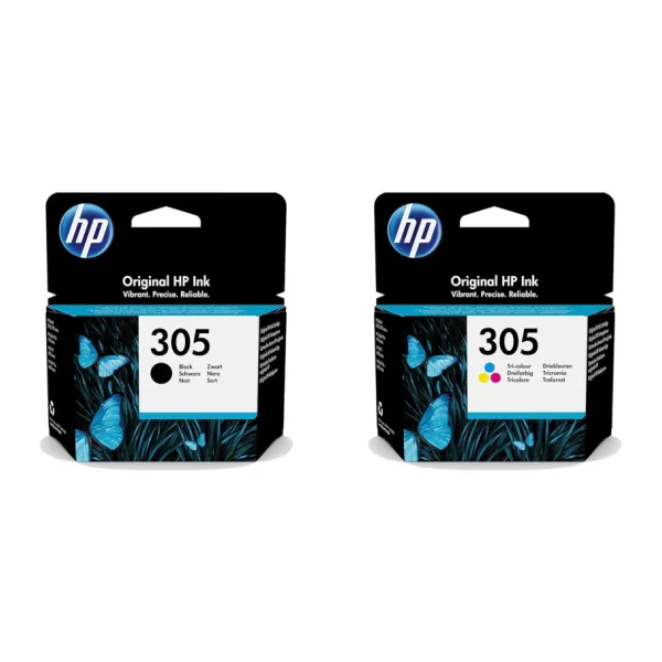 HP 305 3YM61AE Siyah + Renkli 2'li Set Kartuş