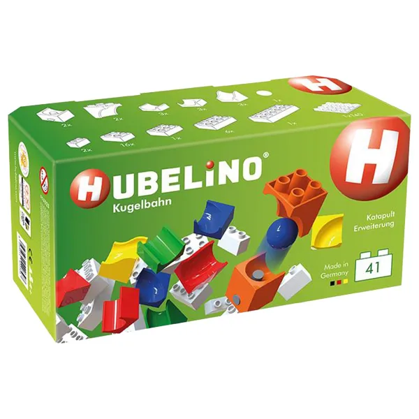 Hubelino Marble Run Mancınık Genişletme Yapım Seti 41 Parça