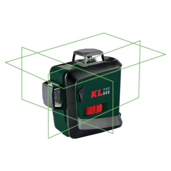 Klpro KLLZR93GL 7.2 V Yeşil Çizgi Lazer