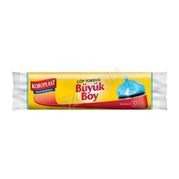 Koroplast Büyük Boy Çöp Poşeti 10'lu