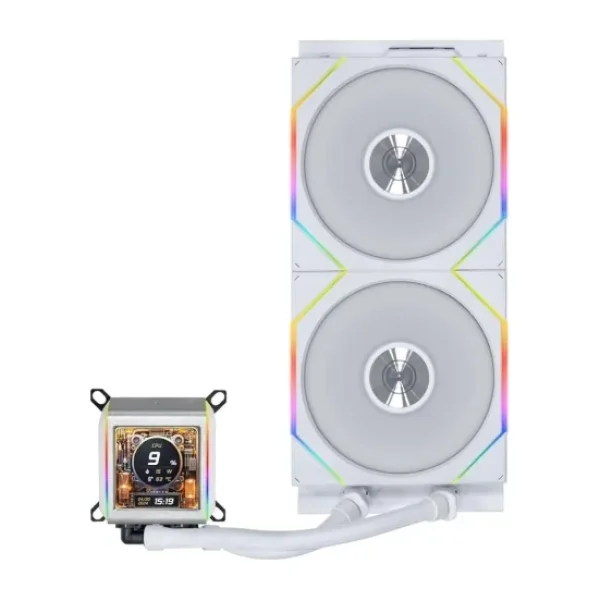 Lian Li Galahad II LCD Wireless GA2ALCD28TW 280 mm Beyaz İşlemci Sıvı Soğutucu