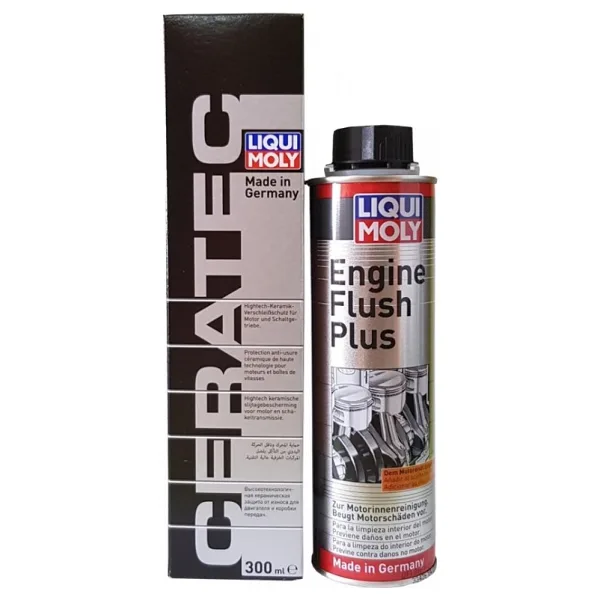 Liqui Moly Ceratec Koruyucu 300 Ml (3721) + Engine Flush Plus 300