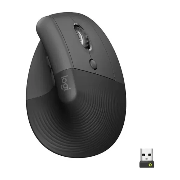 Logitech Lift 910-006473 Siyah Dikey Sessiz Ergonomik Optik Kablosuz Mouse