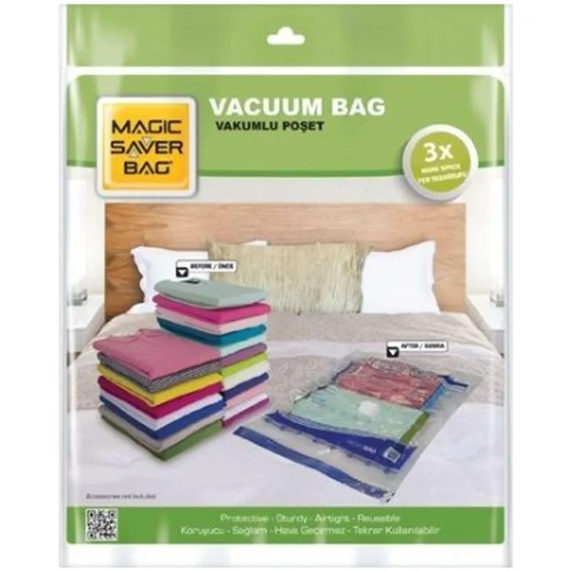 Magic Saver Bag 7'li Vakumlu Poşet