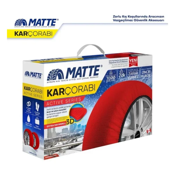 Matte Active Classic 62 Numara Medium Kar Çorabı