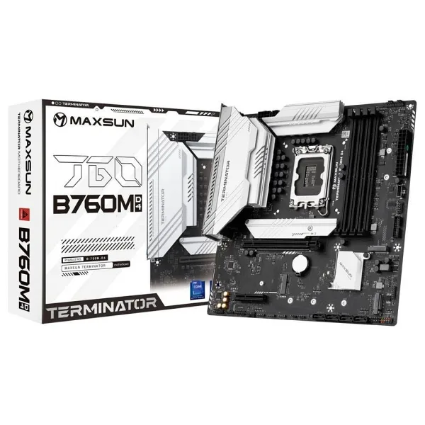 Maxsun Terminator B760M D4 Intel LGA1700 DDR4 Micro ATX Anakart