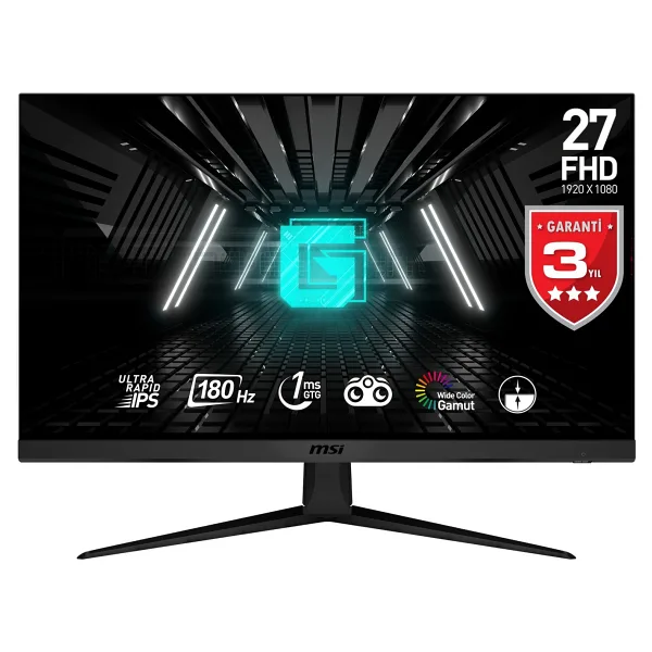 MSI G2712F 27" 1 ms Full HD IPS 180 Hz Oyuncu Monitörü