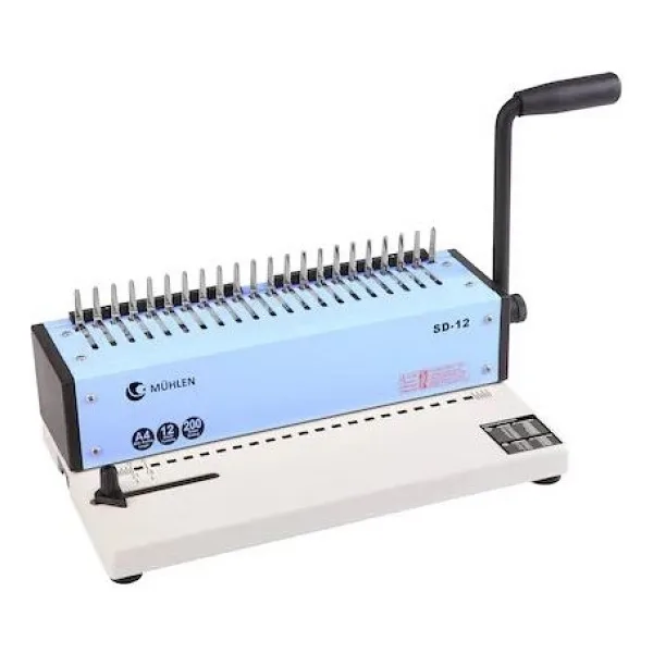 Mühlen Sd-12 Plastik Spiral Ciltleme Makinesi