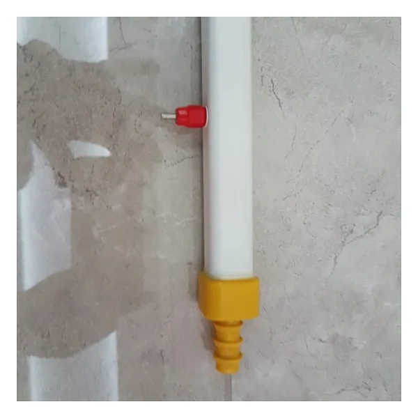 Nipel Tavuk Suluk 20 Cm 1 Nipelli Kare Boru