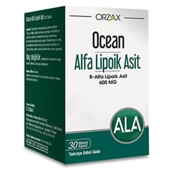Ocean Alfa Lipoik Asit 600 mg 30 Kapsül