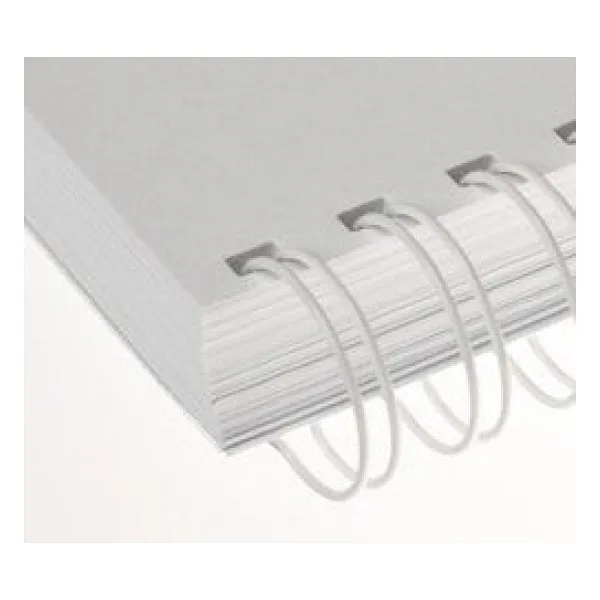 Office Force 1/4'' Beyaz 3:1'' (inç) A4 34 Loop Kutu Tel Spiral 100'lü