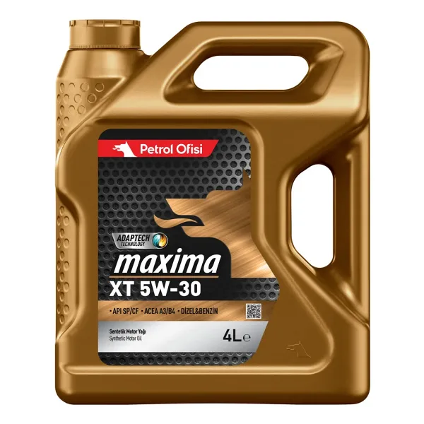 Petrol Ofisi Maxima XT 5W-30 4 lt Motor Yağı - 2026
