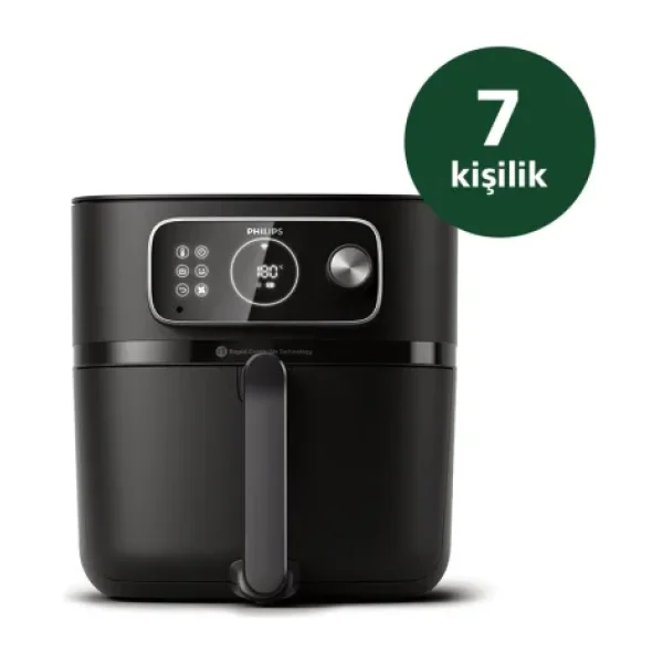 Philips Airfryer 7000 Serisi HD9875/90 Combi XXL Connected 8.3 lt Yağsız Fritöz