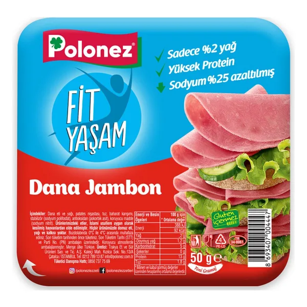 Polonez Dana Jambon 50 gr