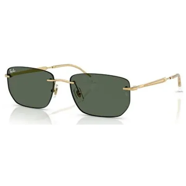 Ray-Ban 3768 001/71 Arista Gold-Green Güneş Gözlüğü