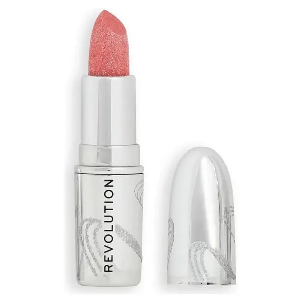 Revolution Metallic Muse Glitter Baby Pink Stick Ruj