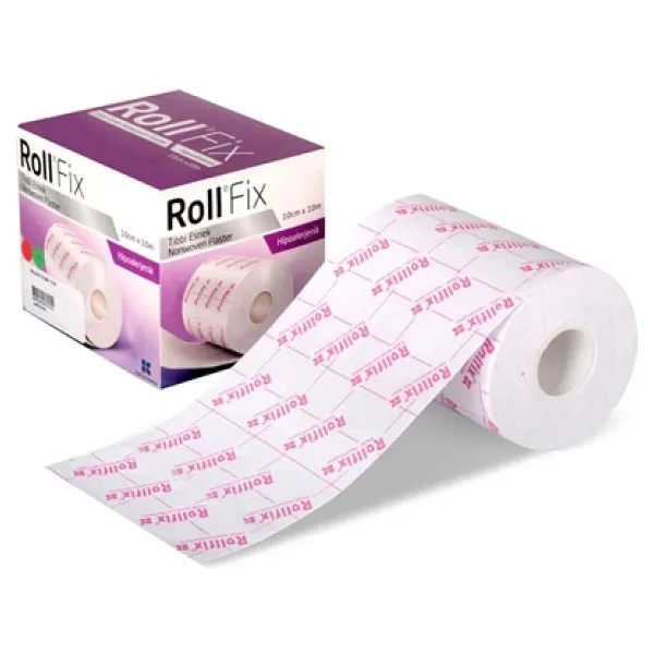 Roll Hipoalerjik Esnek Tıbbi Fix Flaster 10cm X 10mt - 8 Adet