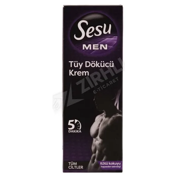 Sesu Tüy Dökücü Krem Men 100 ml 4 Adet