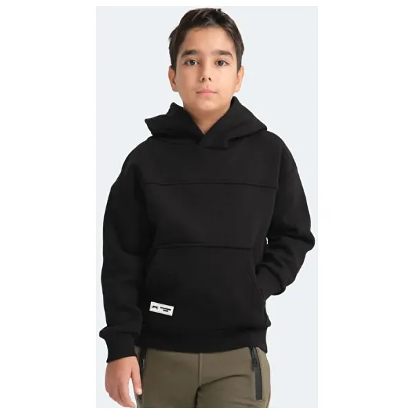 Slazenger Lene Kapüşonlu Siyah Çocuk Sweatshirt