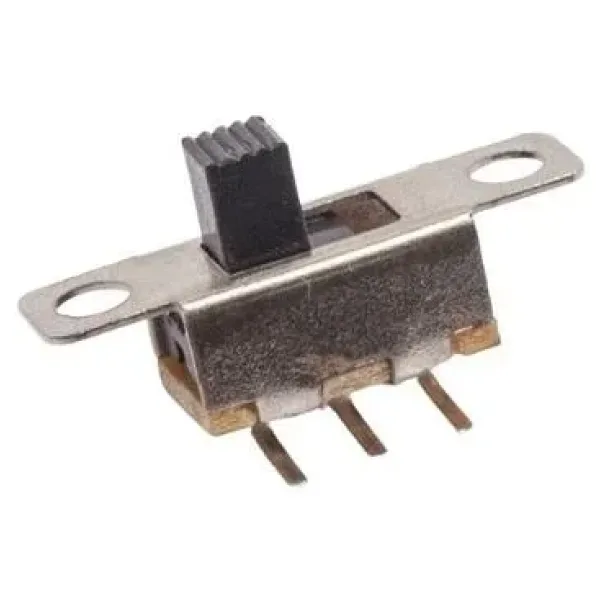 SS12F15G4 2 Konumlu 90C Sürgülü Slide Switch 3 Pin