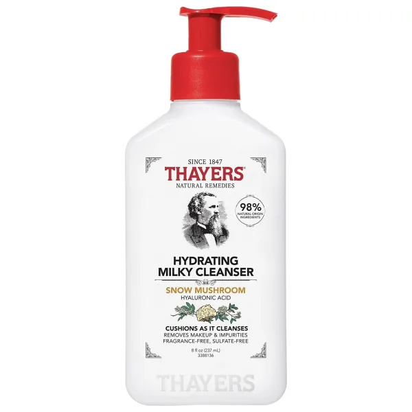 Thayers Kar Mantarı Ve Hyaluronik Asit Nemlendirici Sütlü Yüz Temizleyici 237Ml