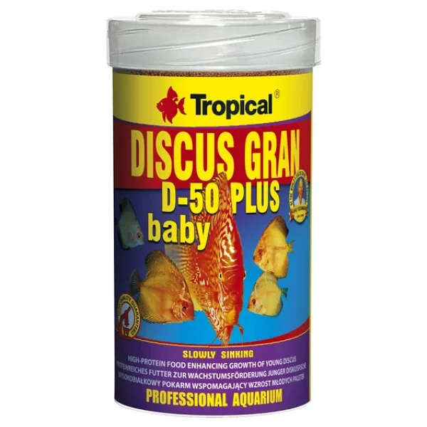Tropical Discus Gran D 50 Plus Baby 100ml 52gr