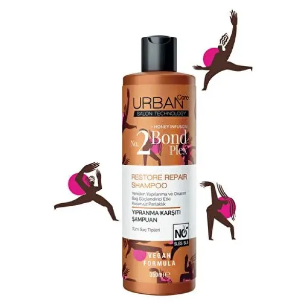Urban Care No:2 Bond Plex 350 ml Sülfatsız Şampuan