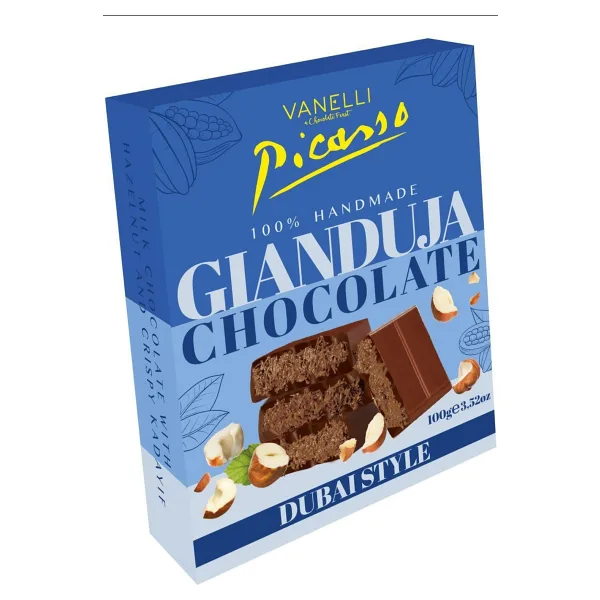 Vanelli Picasso Fındıklı Dubai Çikolatası 100 gr
