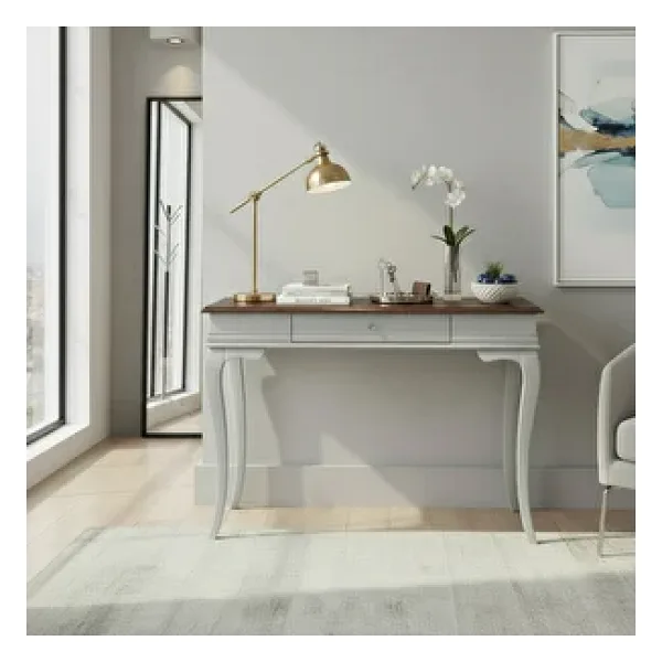 Wooding Mobilya 80 cm Masif Rustik Gri Ceviz Dresuar - Gri - Ceviz