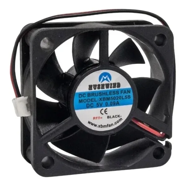 50x50x20mm 5V 0.09A Fan 2 Kablolu