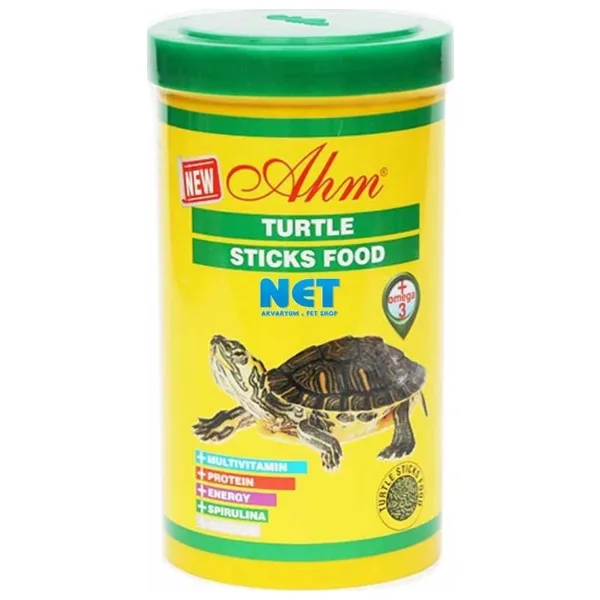 Ahm Turtle Sticks Food 1000 ml Kaplumbağa Yemi