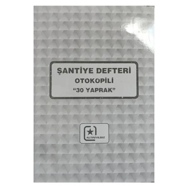 Altınyıldız Şantiye Defteri Aylık Otokopili 3. Nüsna
