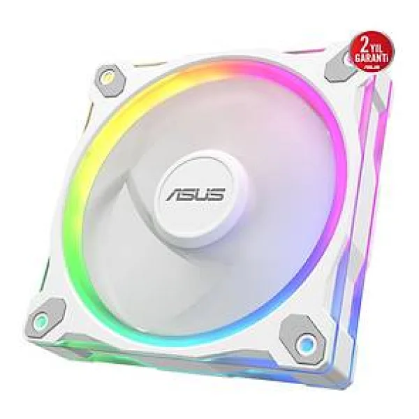 Asus Prime MR120 ARGB Reverse Beyaz 12 cm Kasa Fanı