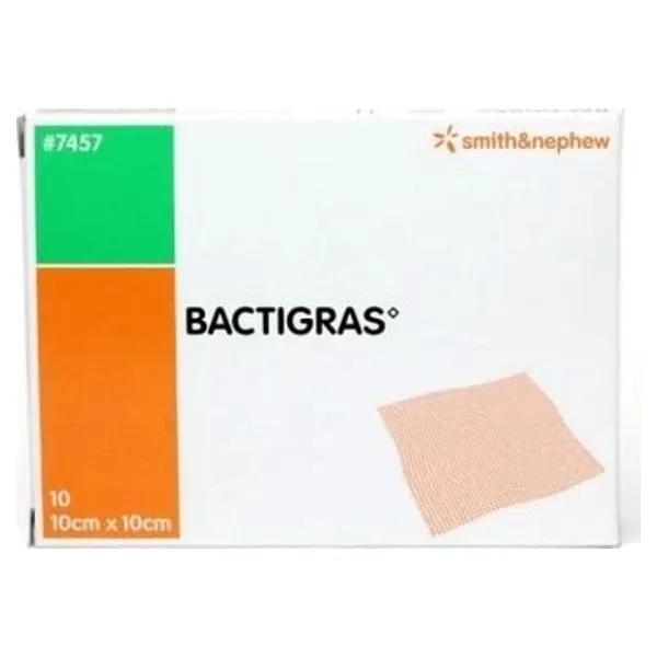 Bactigras Yara Bakım Örtüsü 10cm x 10cm - 10'lu Paket