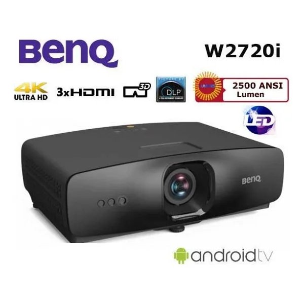 BenQ W2720i 2500 Lümen LED 4K Projeksiyon Cihazı