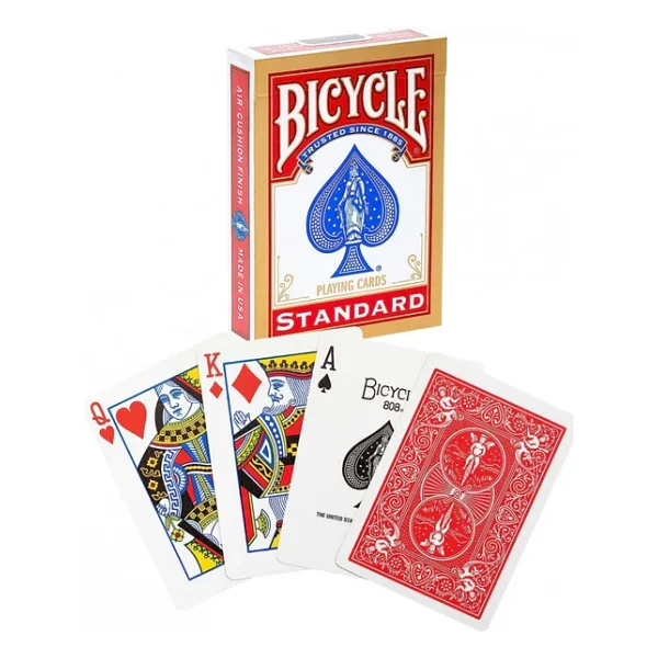 Bicycle Standard Oyun İskambil Kartı - Kırmızı