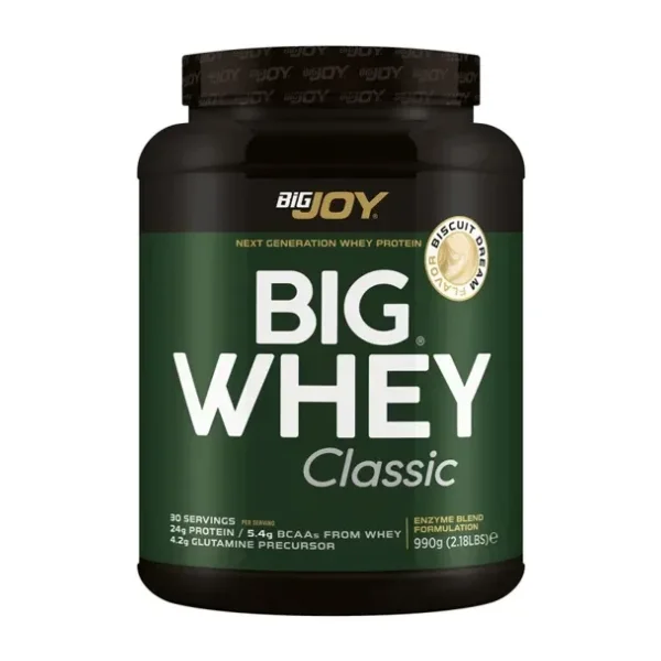 BigJoy Bigwhey Classic 990 gr Bisküvi Aromalı Whey Protein Tozu