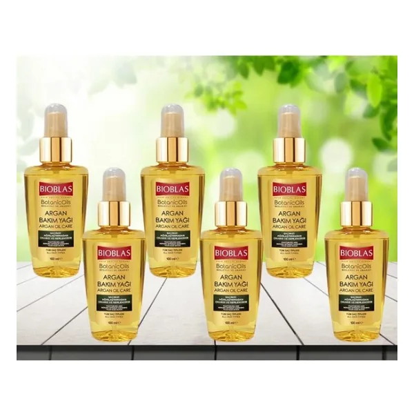 Bioblas Botanic Oils Argan 100 ml 6 Adet Saç Bakım Yağı