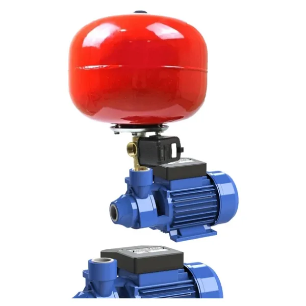 Böhrer Bakır Sargılı Qb60 Preferikal Pirinç Fan 0.55 Hp 24 Lt Tanklı Otomatik Hidrofor Pompa Paket Hidrofor