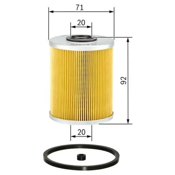 BOSCH 1457429656 Mazot Filtresi Astra G H Astra F G Vectra B C Corsa C Combo B C 1.7 Cdtı Y17Dt 2.0 Dtı 16V Y20Dth