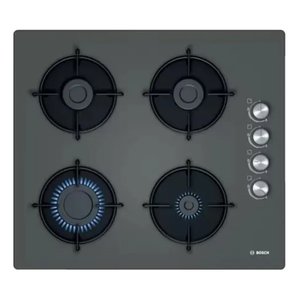 Bosch POP6C9O10O Doğalgazlı Gri Cam Ankastre Ocak