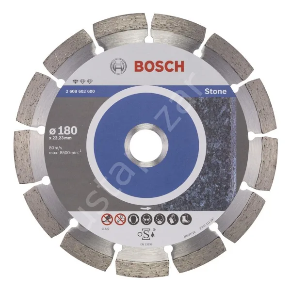 Bosch - Standard Seri Taş İçin Elmas Kesme Diski 180 mm 2608602600