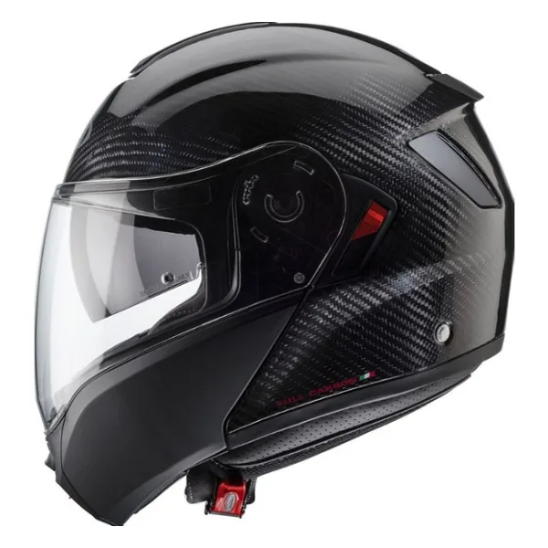 Caberg Motosiklet Kaskı Levo x Carbon Güneş Vizörlü Çene Açılır Motorcu Kask - XL - Siyah
